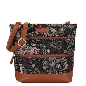 Women’s Vintage Tapestry Crossbody Sling Bag | Shoulder & Messenger Purse